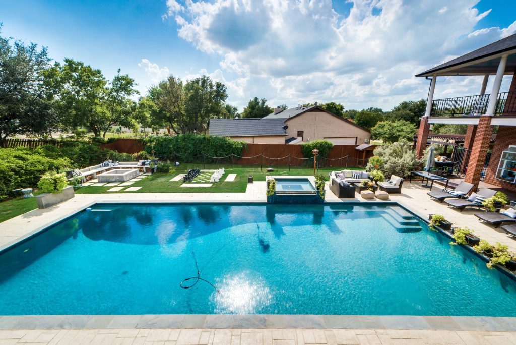 A backyard built to be used.