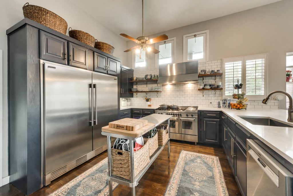 Innovative kitchen remodel on High Country Drive