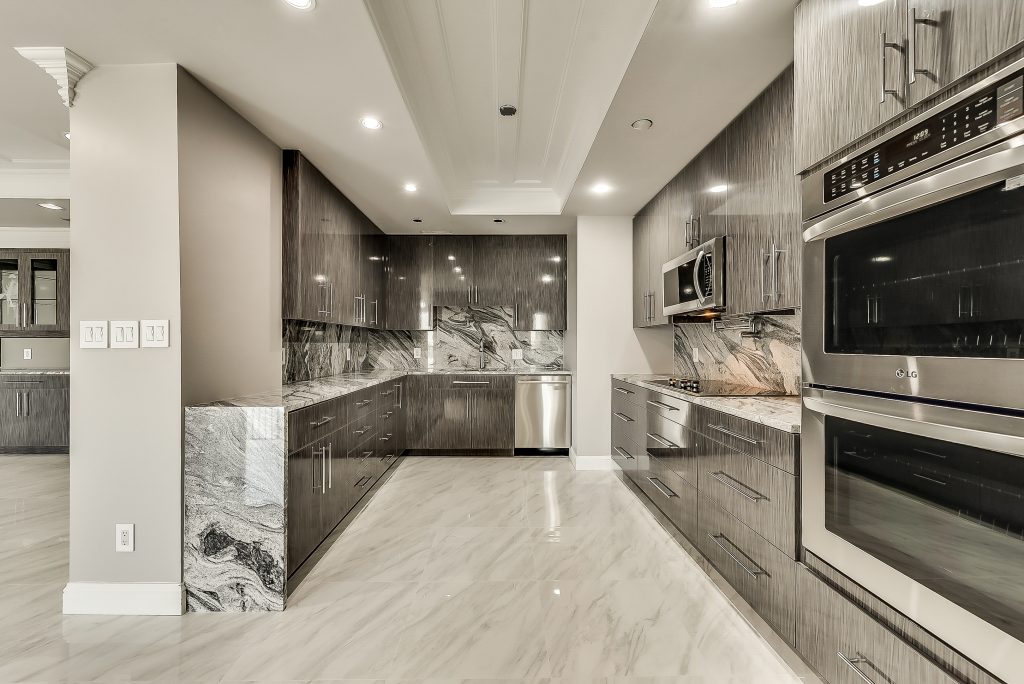 Modern kitchen remodel on Keller Springs Road