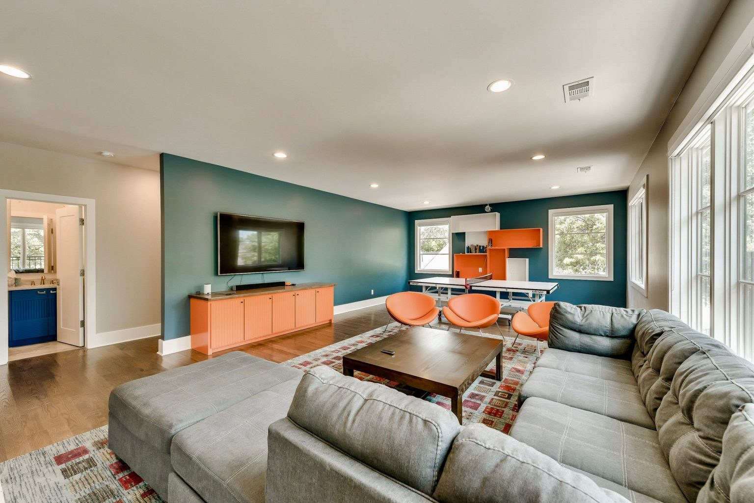 remodeled living area