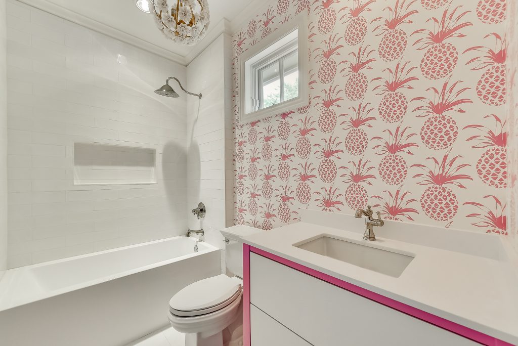 Modern bathroom design on Meadow Road